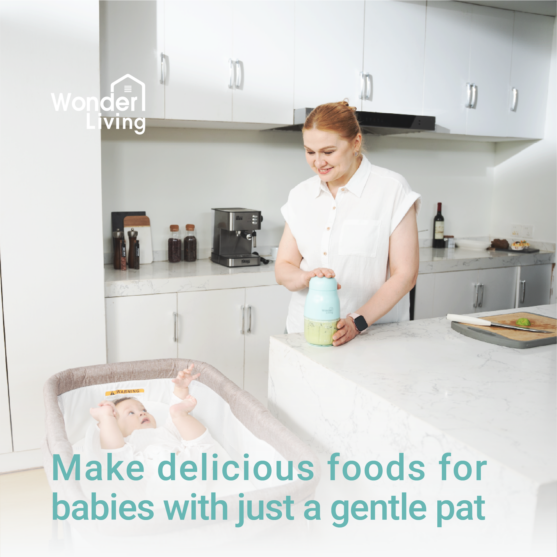 Wonderliving  One-Touch Operation Baby Food Maker
