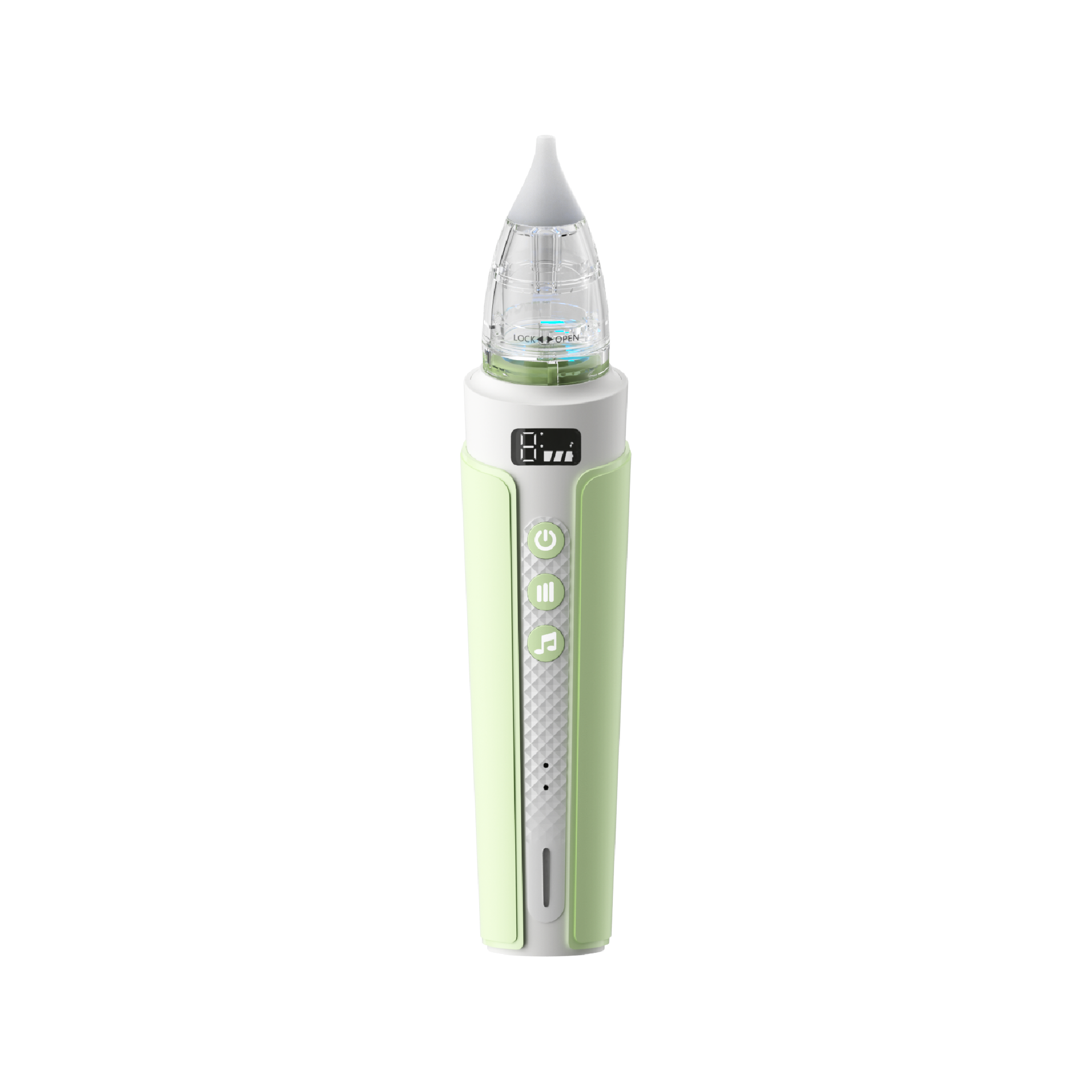 Wonderliving Electric Baby Nasal Aspirator with IPX6 Waterproof and Self-Cleaning