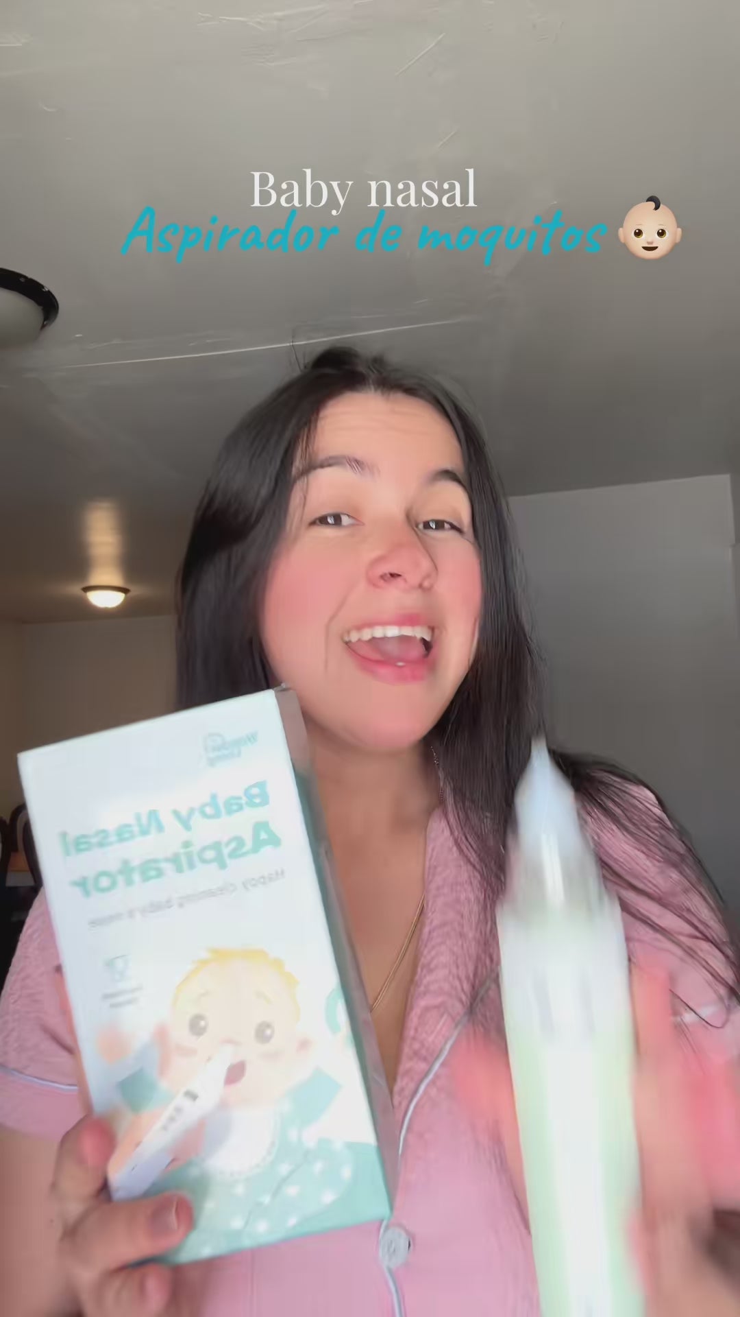 Wonderliving Electric Baby Nasal Aspirator with IPX6 Waterproof and Self-Cleaning